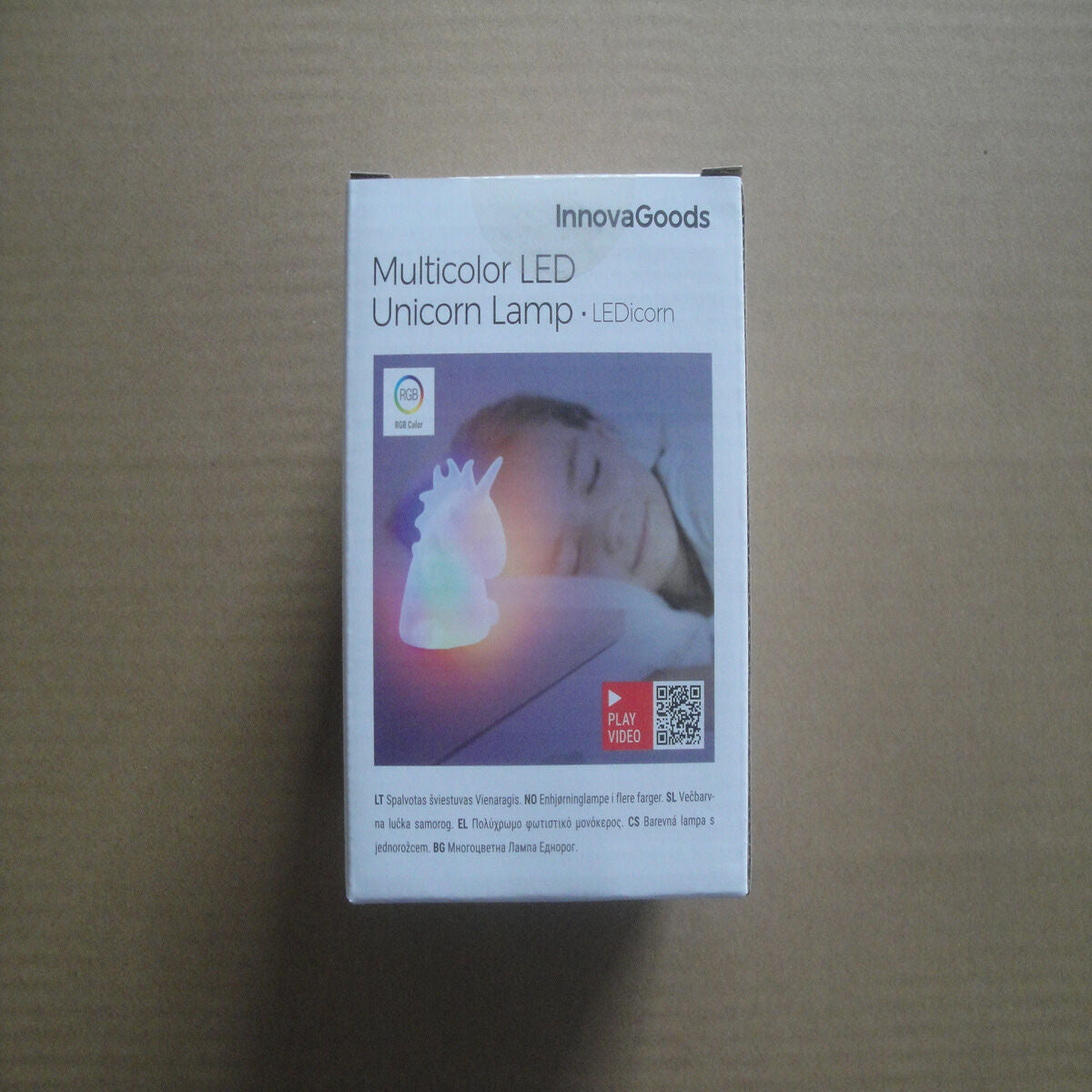 Multicolour Unicorn Lamp LEDicorn InnovaGoods