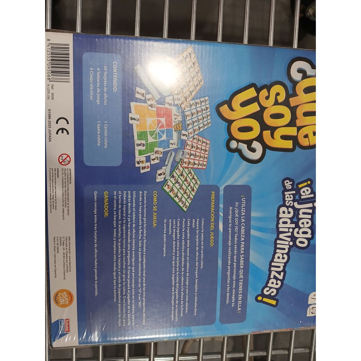 Board game ¿Qué Soy Yo? Falomir ¿Qué soy yo? (ES) (Spanish) (ES)