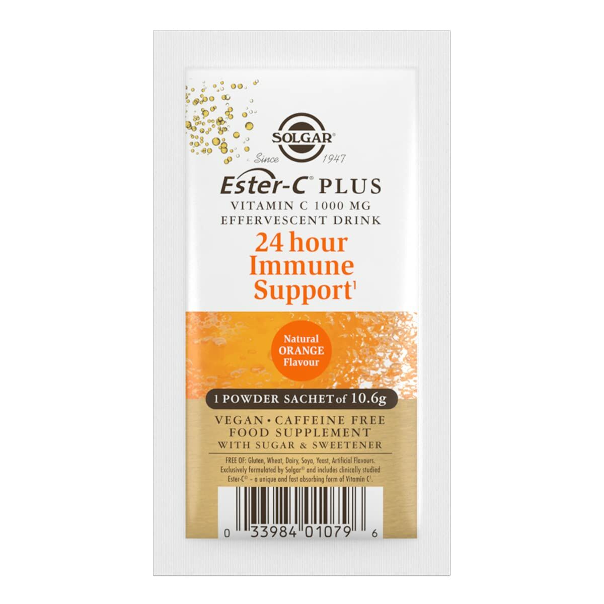 Vitamins Solgar Effervescent 7 Envelopes