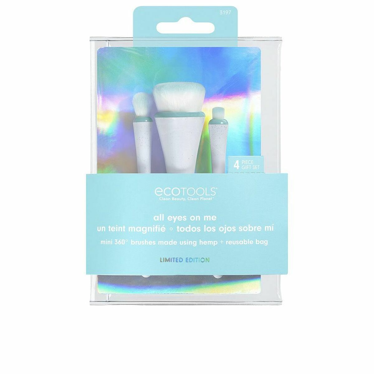 Set of Make-up Brushes Ecotools Brighter Tomorrow All Eyes On Me 4 Pieces (4 pcs)