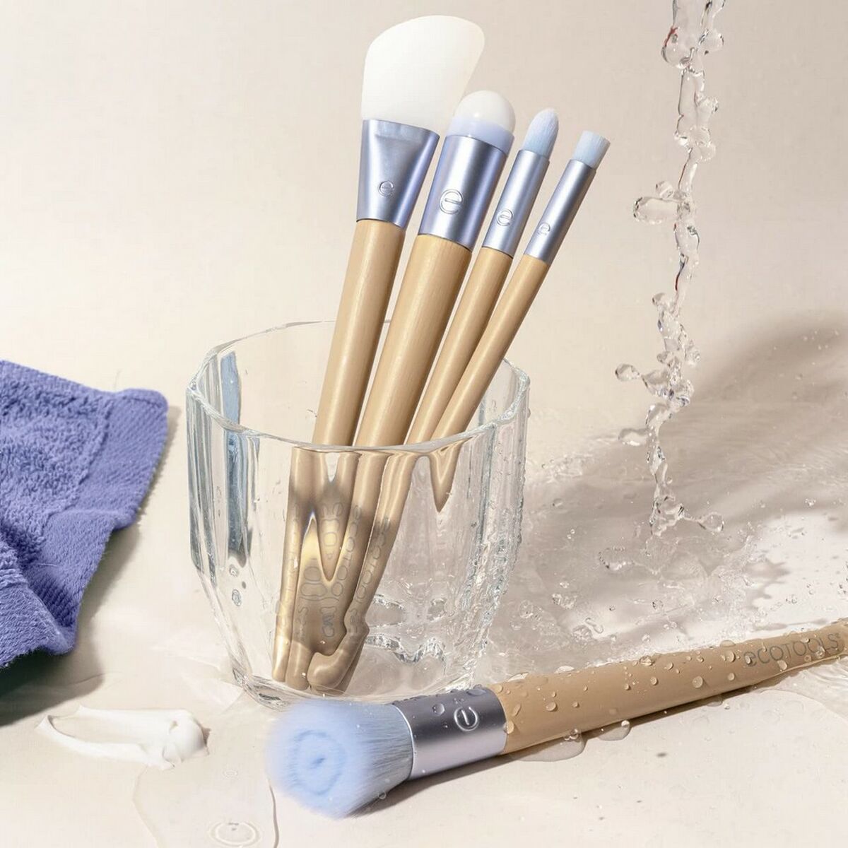 Set of Make-up Brushes Ecotools Elements Water Glow 5 Pieces (5 pcs)