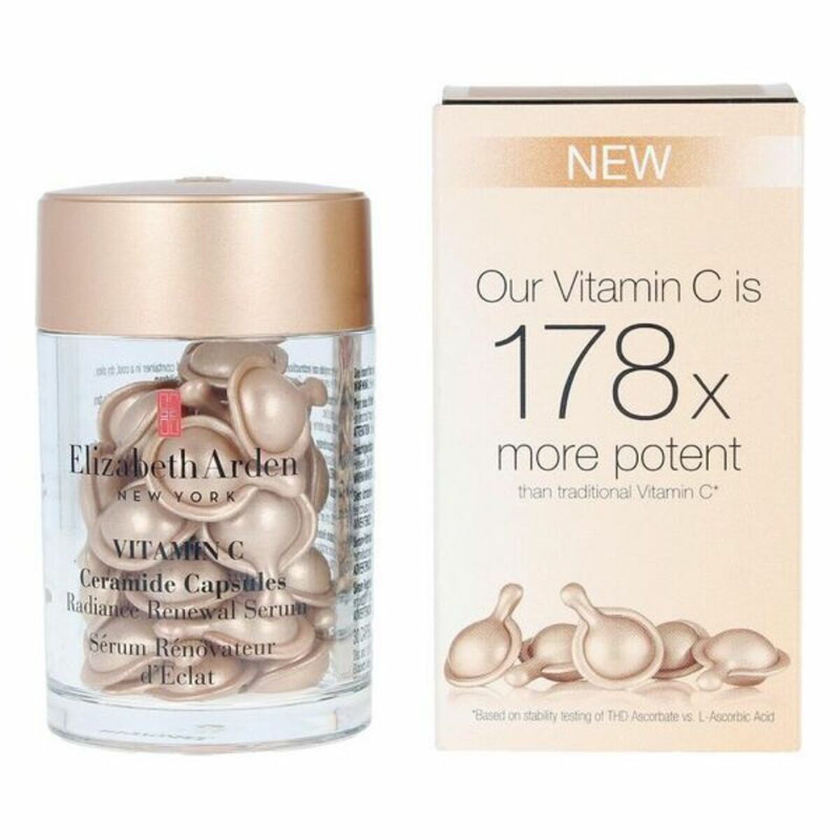 Elizabeth Arden Ceramide Vitamin C Capsules Radiance Renewal Serum 30 Capsules