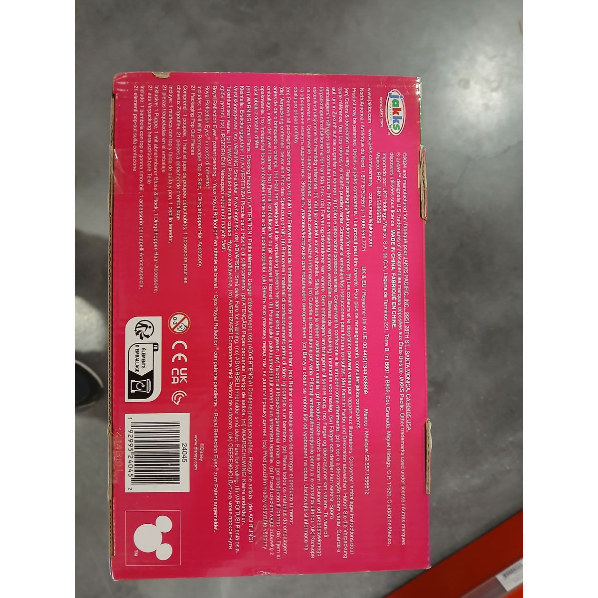 Doll Disney Princess Ariel 80 cm