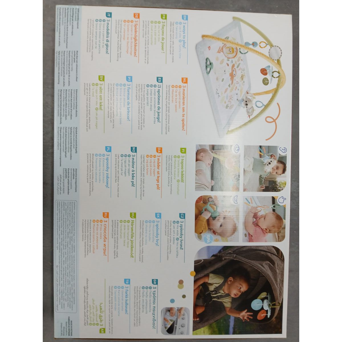 Wheeled walking frame Mattel