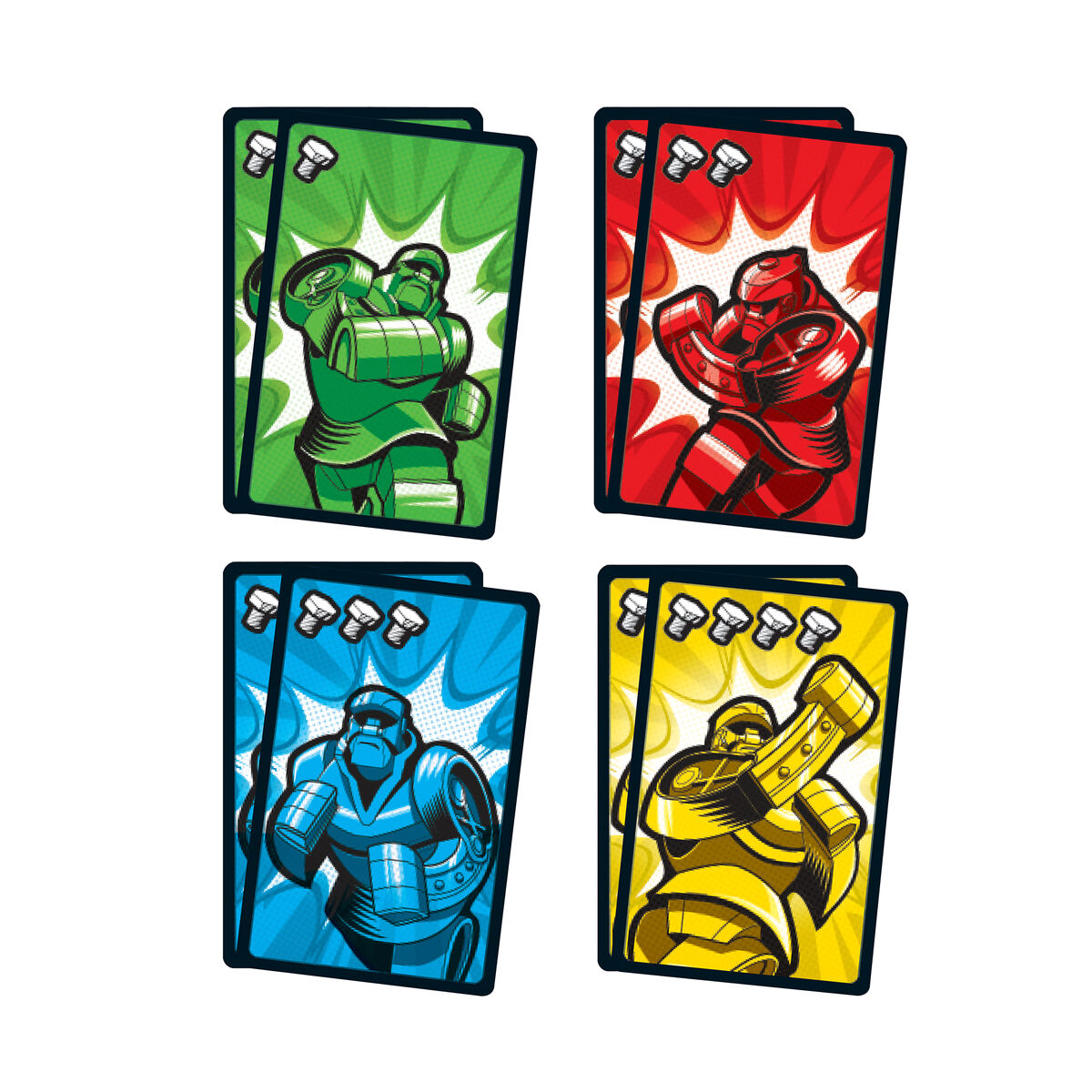 Card Game Mattel FIght Cards