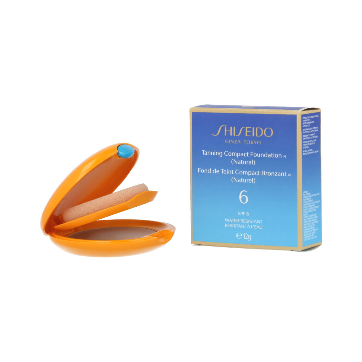 Shiseido Tanning Compact Foundation N SPF 6 (Natural) 12 g