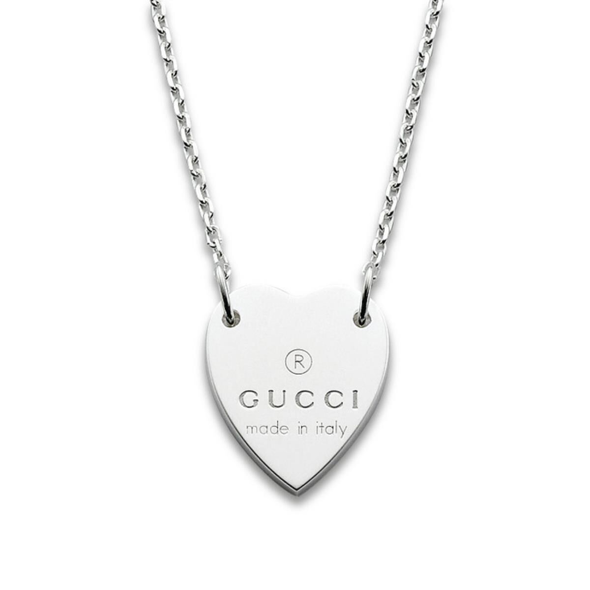 Ladies' Necklace Gucci YBB223512001 Silver