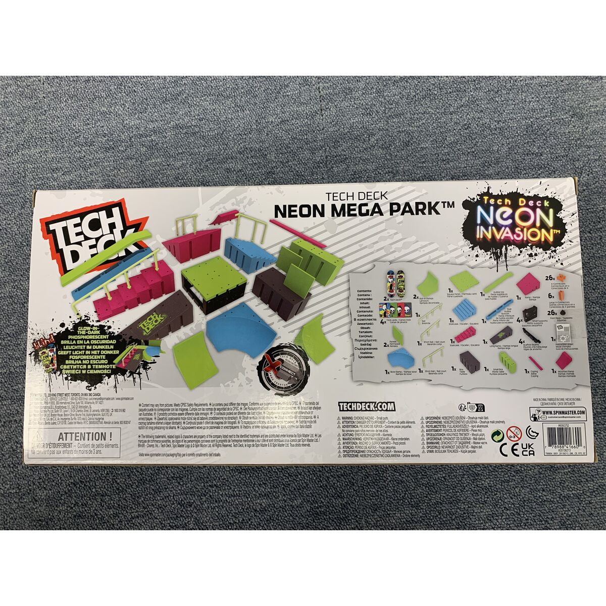 Skatepark Tech Deck Neon Mega Park