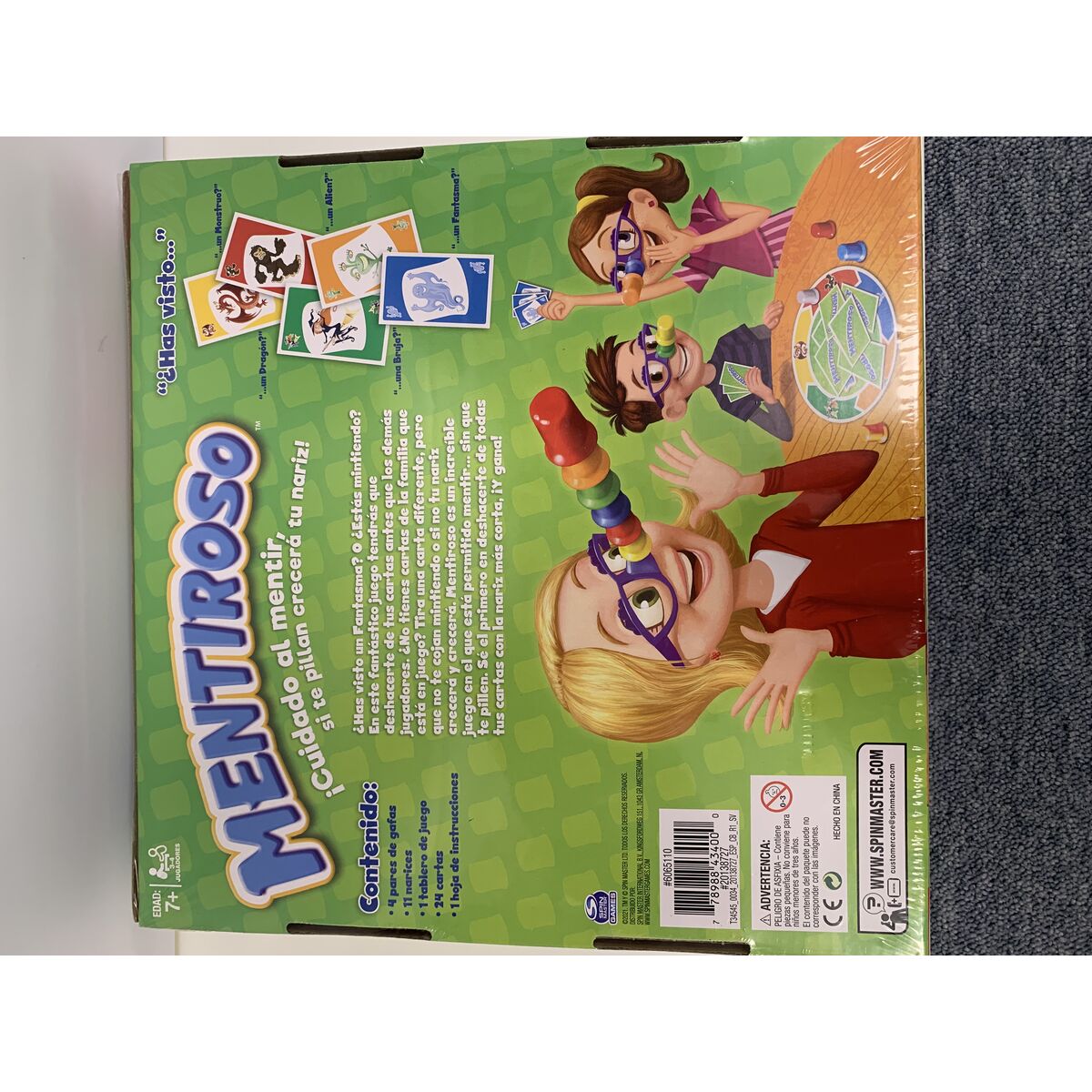 Board game Spin Master Mentiroso 29 Pieces 26,67 x 26,67 x 5,08 cm