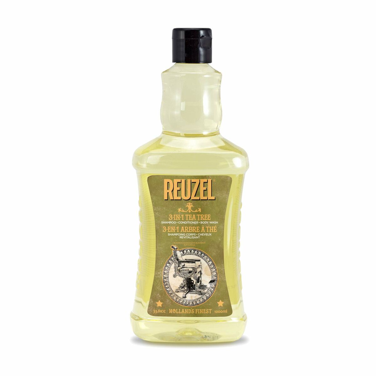 REUZEL 3-IN-1 Tea Tree Shampoo Conditioner Body Wash 1000 ml
