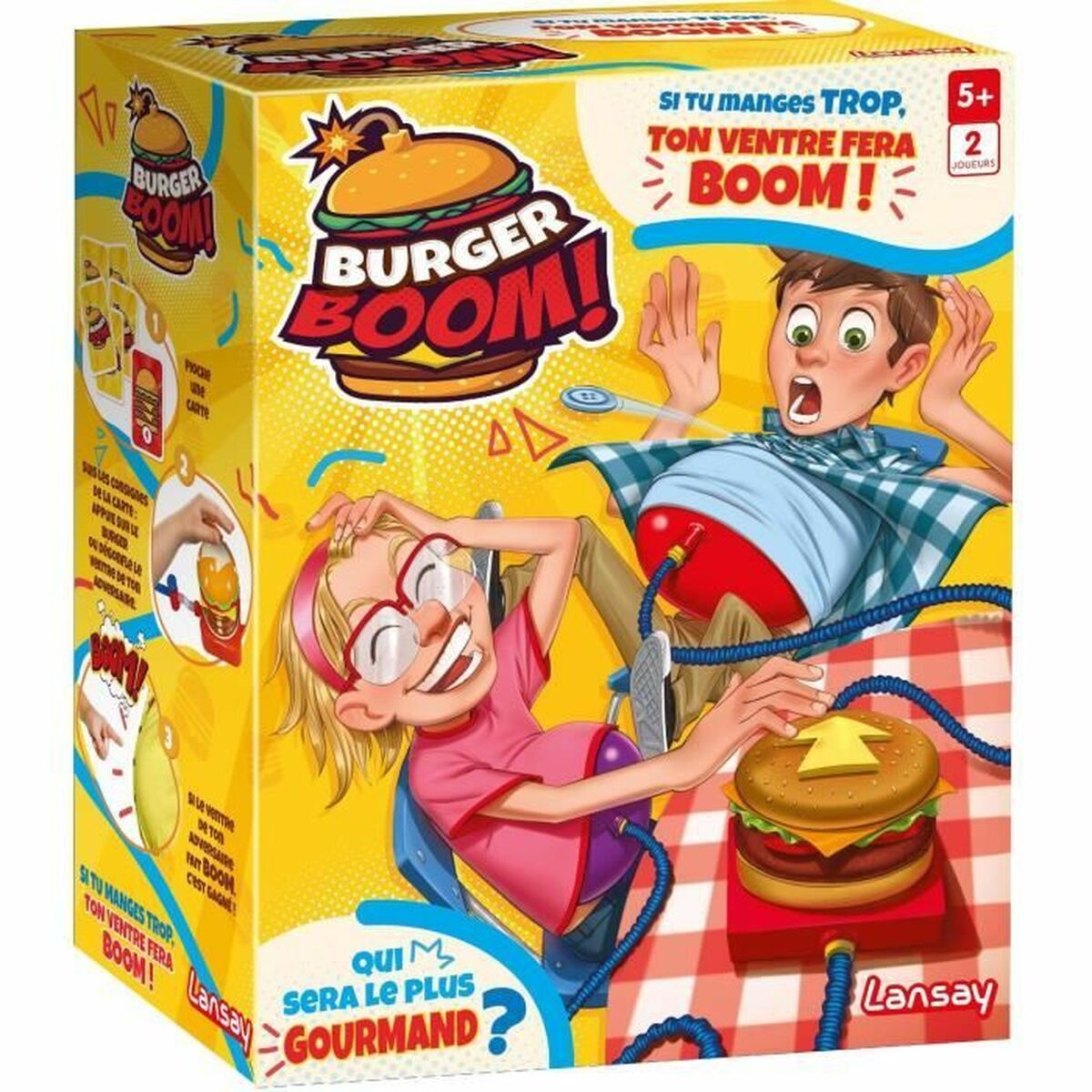 Board game Lansay Burger Boom