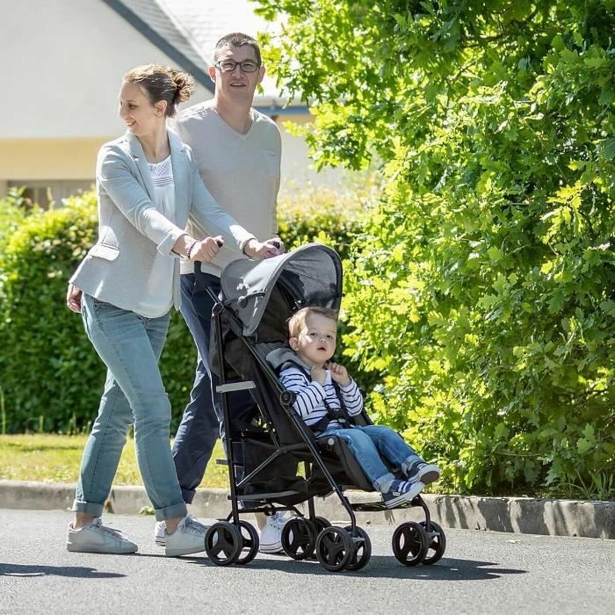 Baby's Pushchair RAINBOW Green