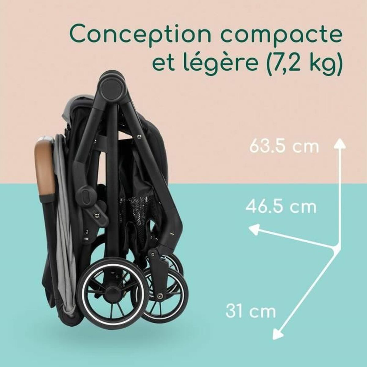 Baby's Pushchair SUNLITE Grey