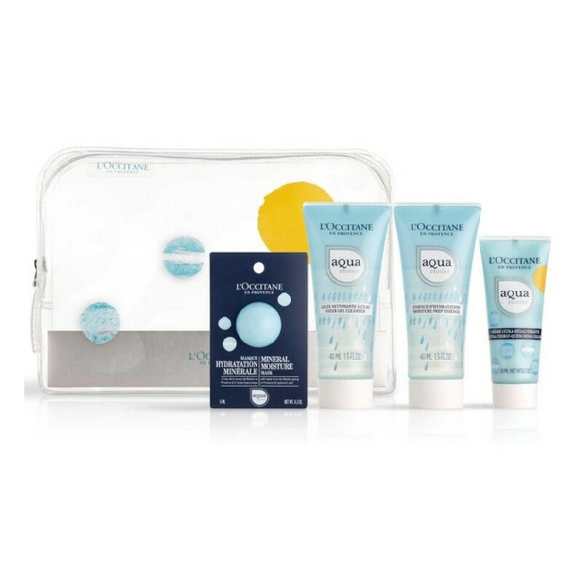 Women's Cosmetics Set Aqua RÃ©otier L'occitane (4 pcs)