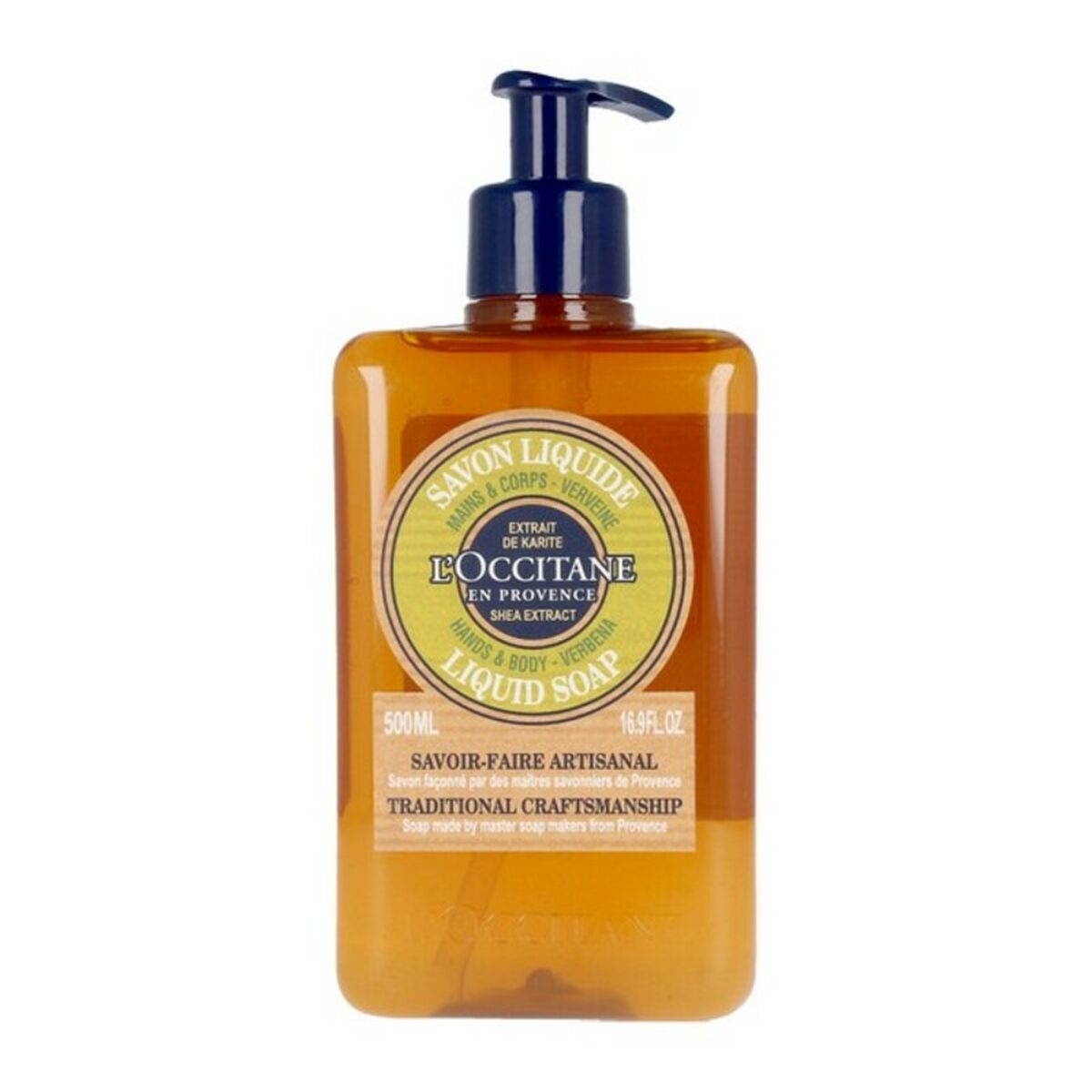 L'Occitane Shea Extract Verbena Hands & Body Liquid Soap 500 ml