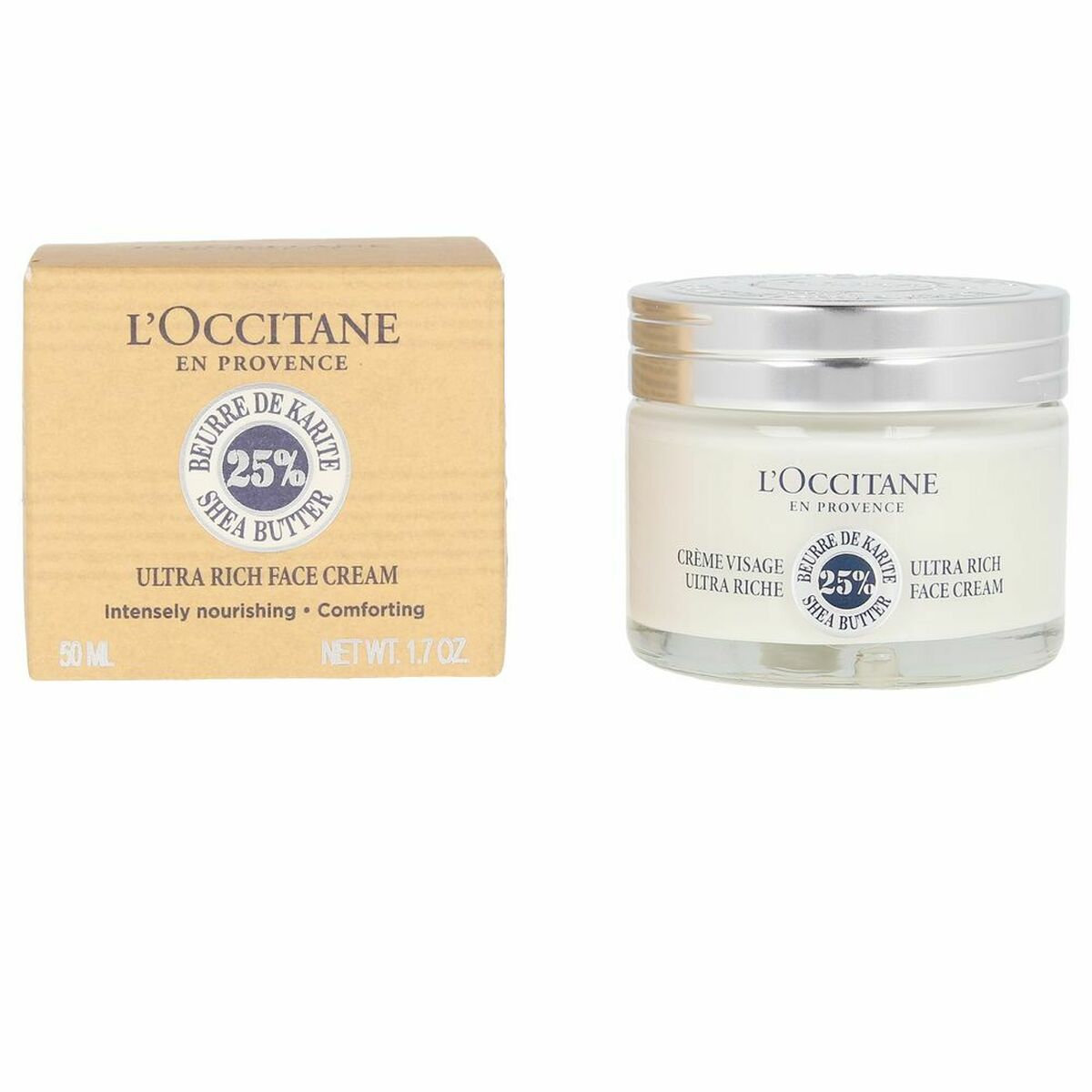 L'Occitane Shea Butter 25% Ultra Rich Face Cream 50 ml