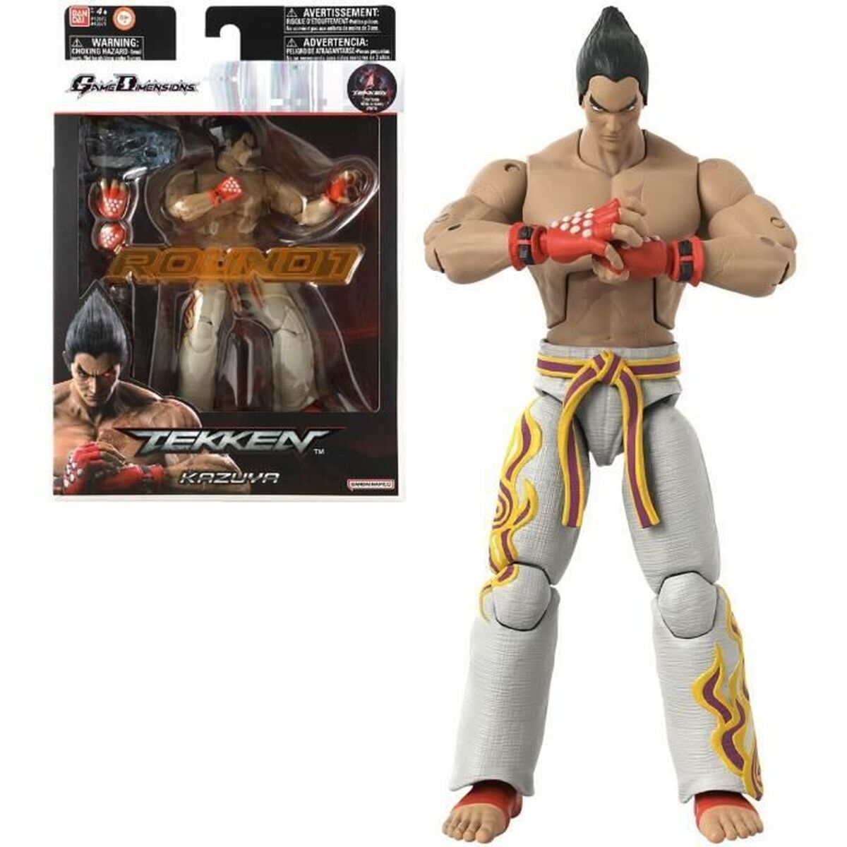 Action Figures Bandai Tekken - Kazuya Mishima 17 cm