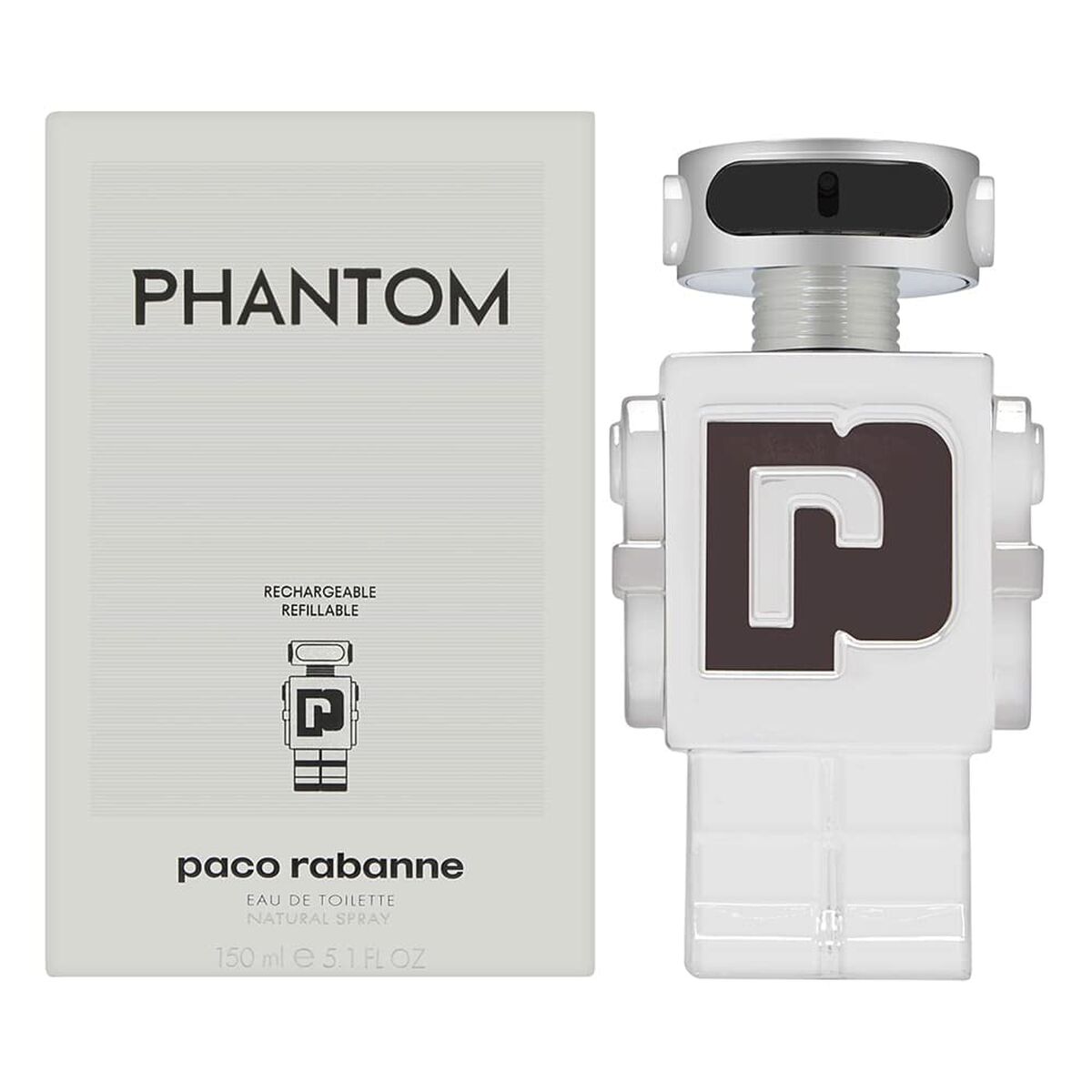 Paco Rabanne Phantom Eau De Toilette Refillable 150 ml (man)