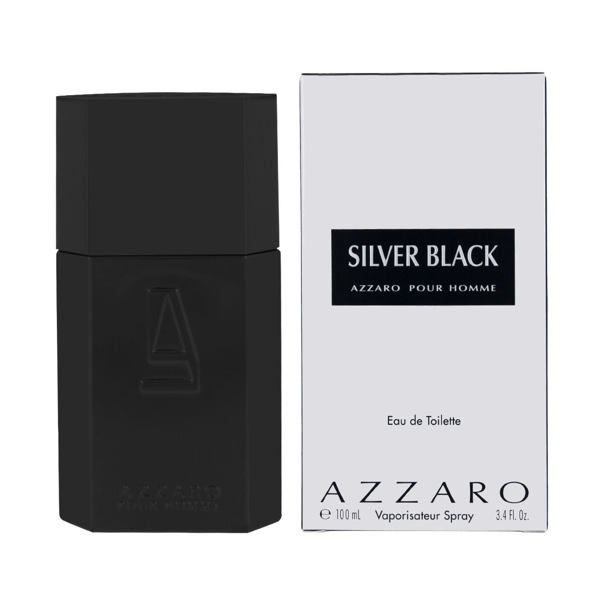 Azzaro Silver Black Eau De Toilette 100 ml (hombre)