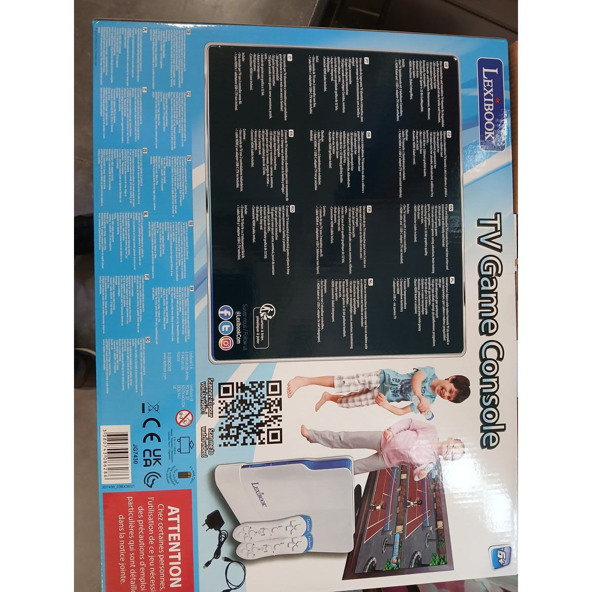 Children's interactive book Lexibook