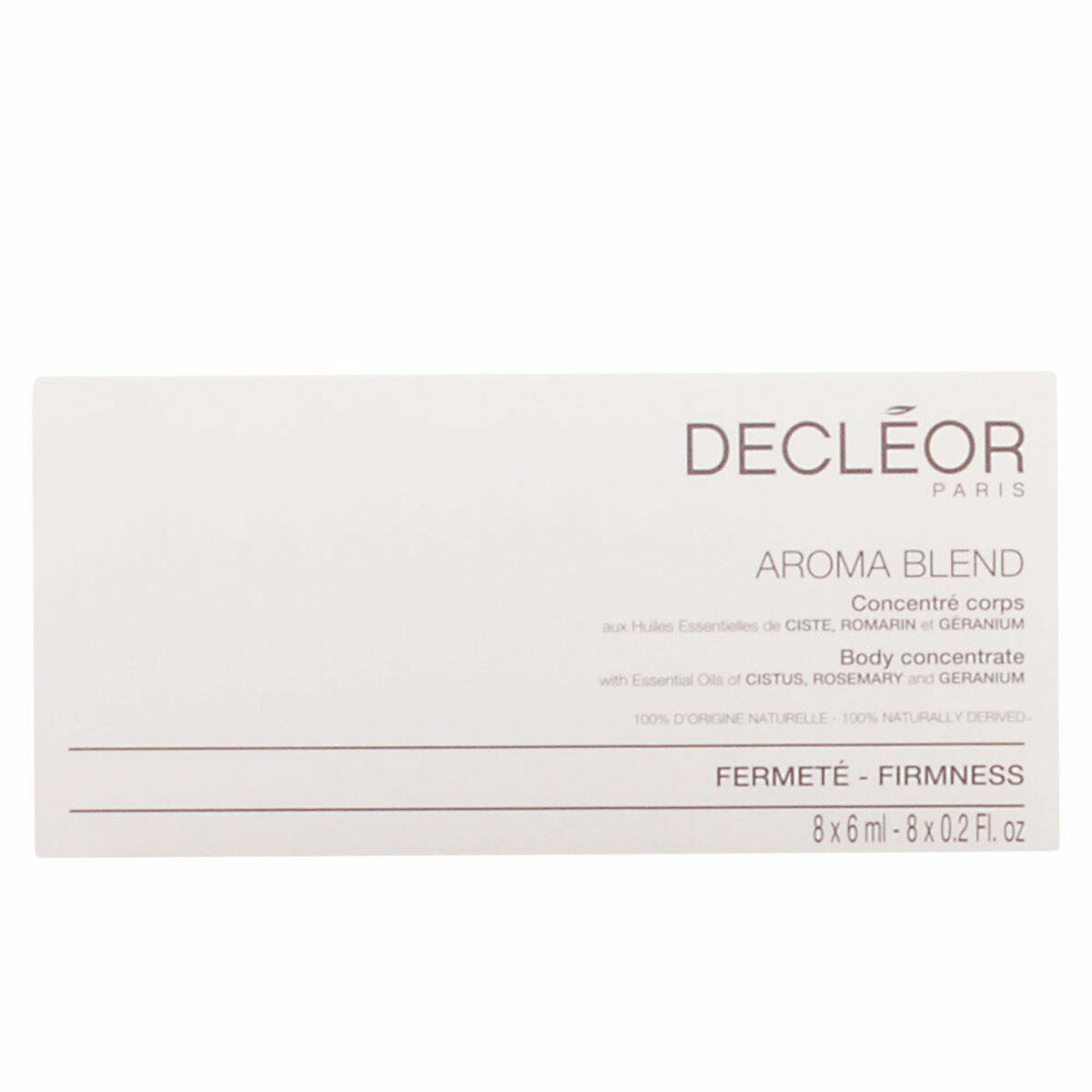 Decléor Aroma Blend Body Concentrate Firmness cabinet 8 x 6 ml