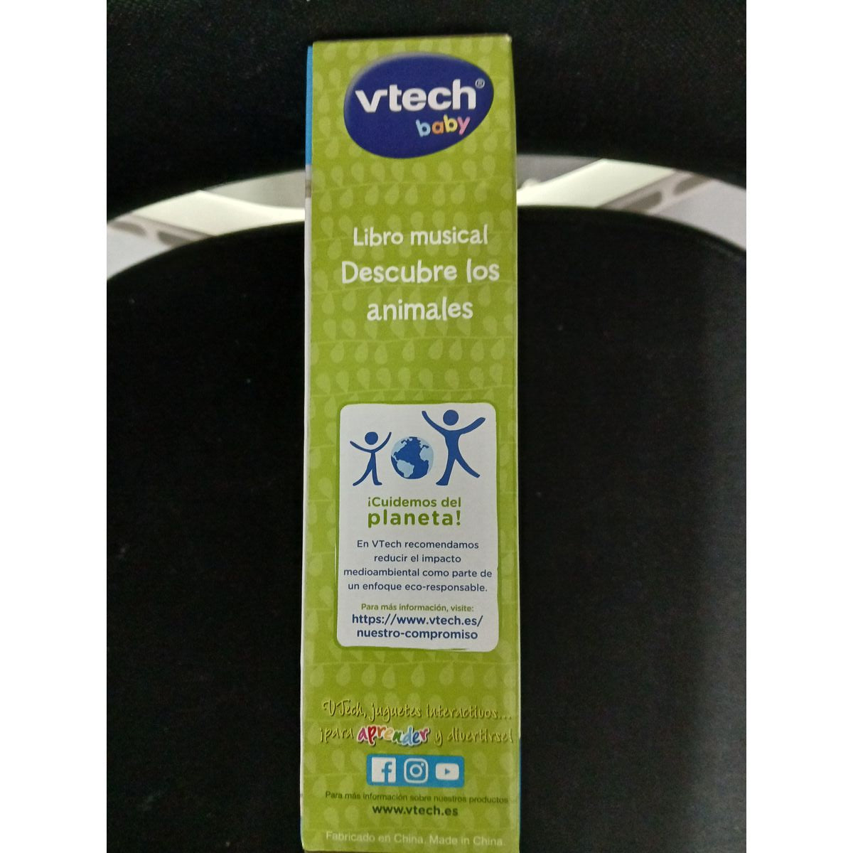 My First Musical Book Vtech 18,8 x 5,5 x 21,6 cm animals