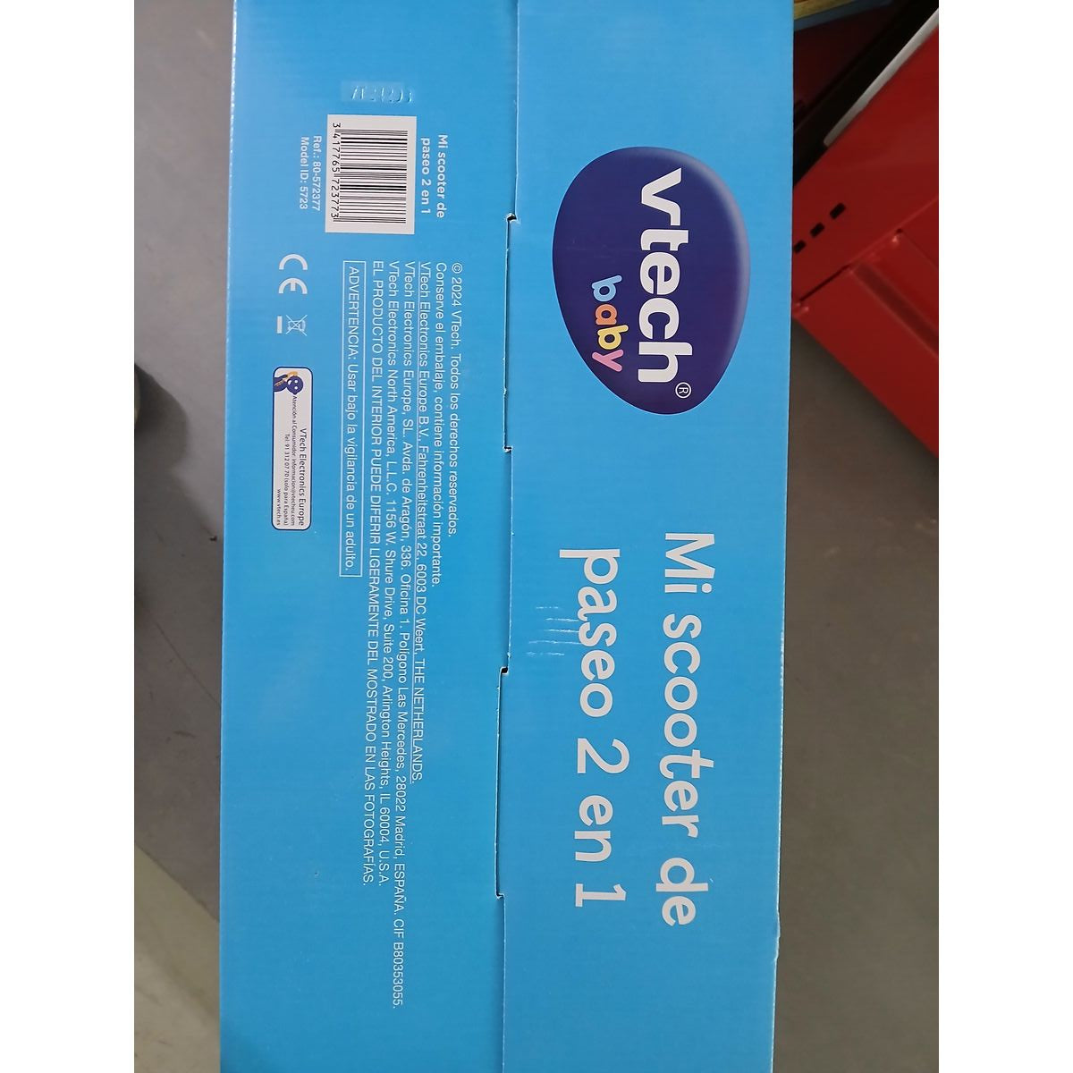 Foot to Floor Motorbike Vtech Blue