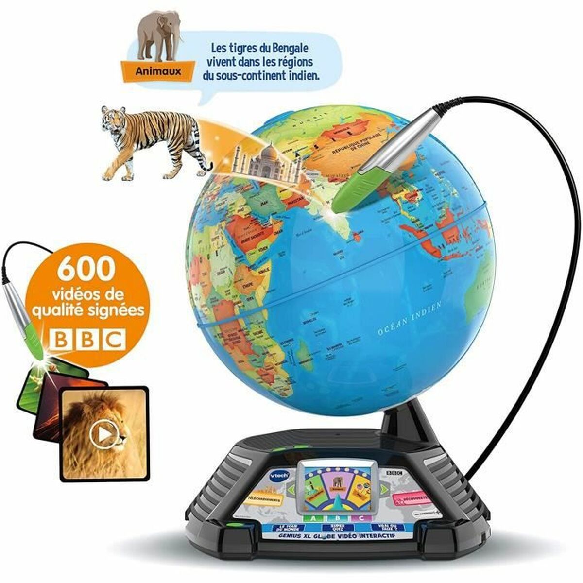 Interactive Earth Globe Vtech Genius XL Multicolour