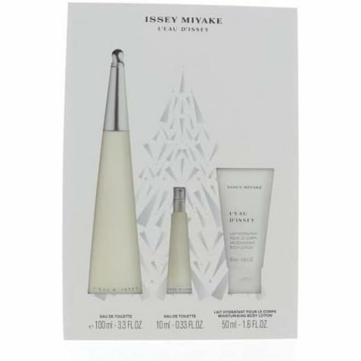 Issey Miyake L'Eau d'Issey EDT 100 ml + EDT MINI 10 ml + BL 50 ml (mujer)