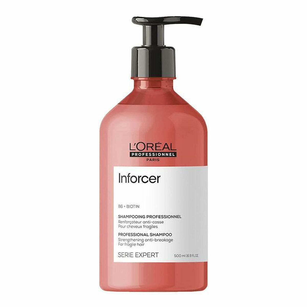 L'Oréal Professionnel Serie Inforcer Expert B6 + Biotina Champú Profesional 500 ml