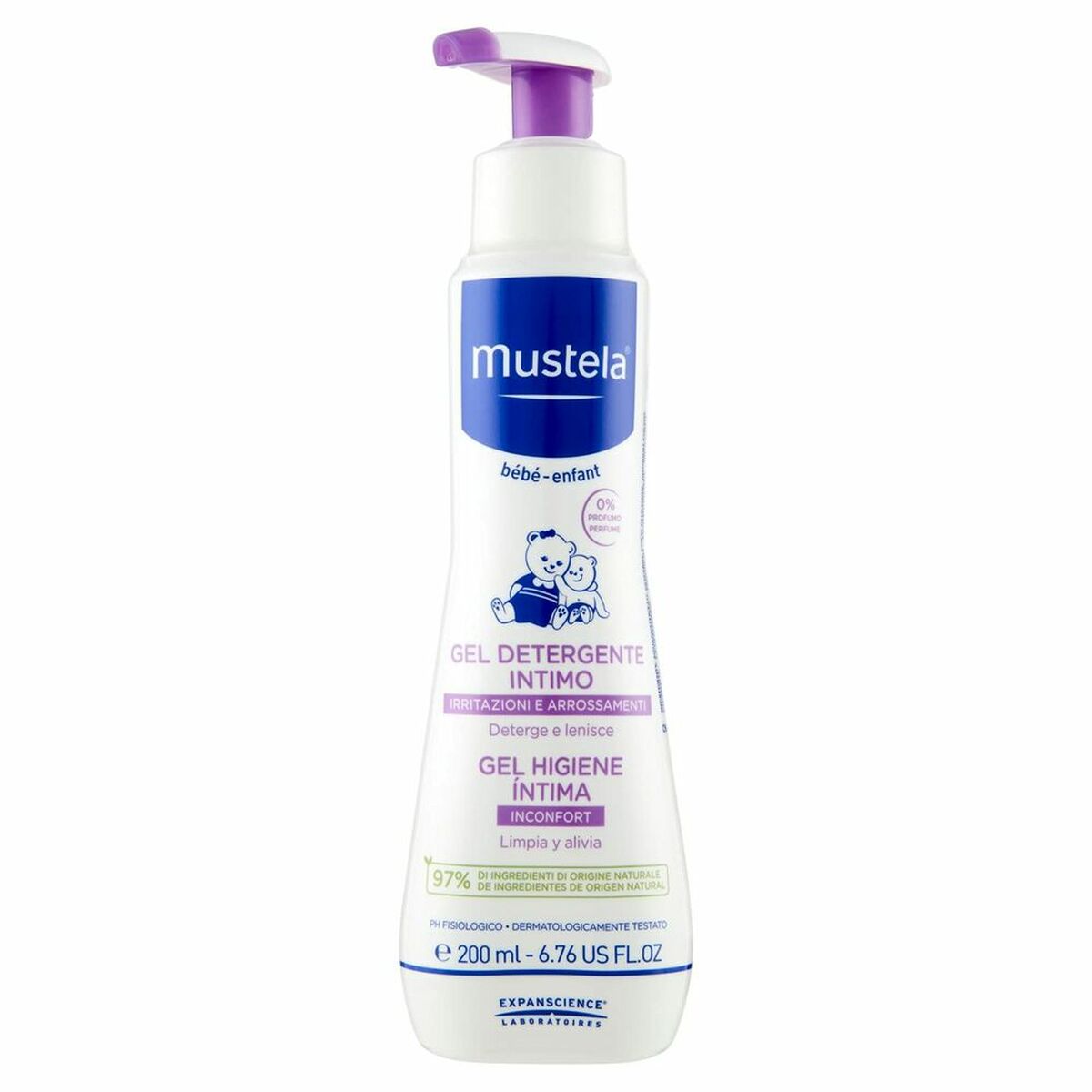 Mustela Bébé Intimate Hygiene Gel 200 ml