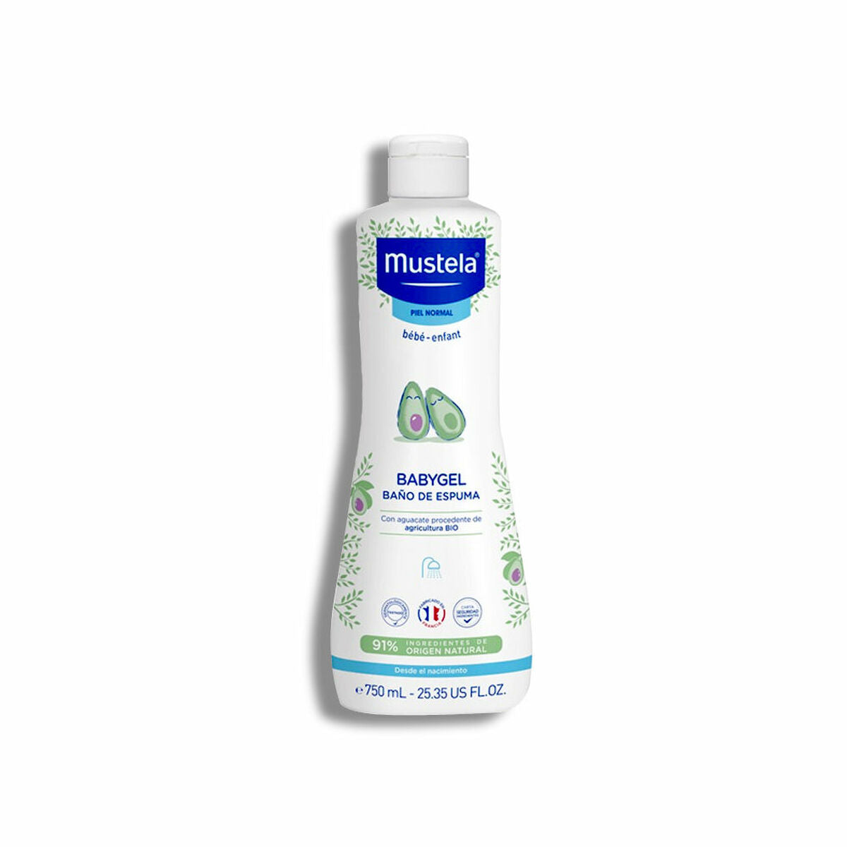 Mustela Bébé Baby Gel 750 ml