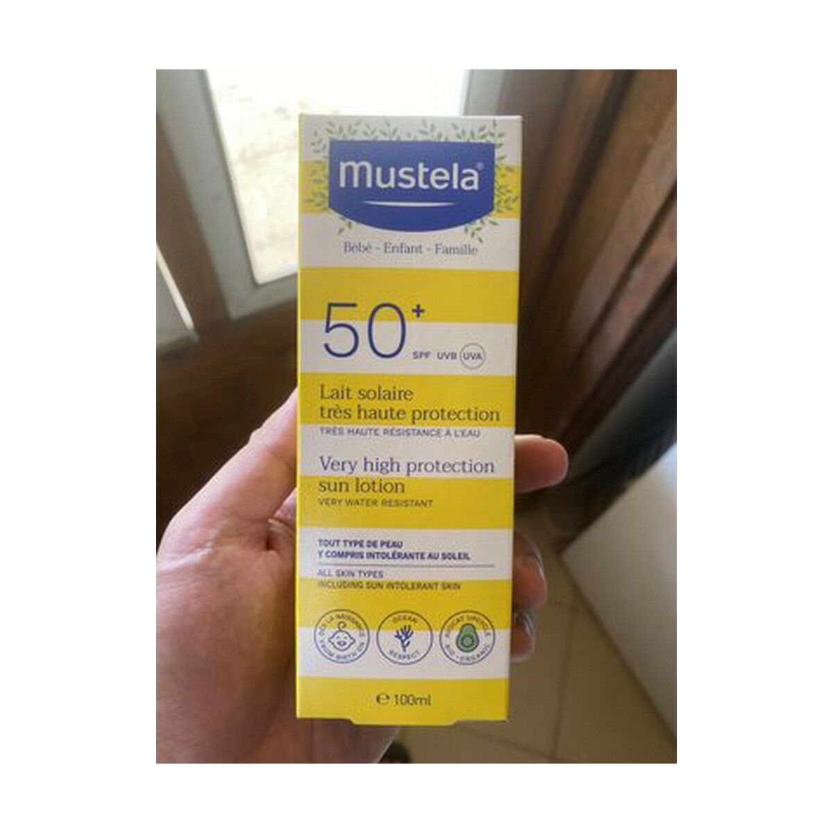 Sun Milk for Children Mustela Niño Sol Spf 100 ml