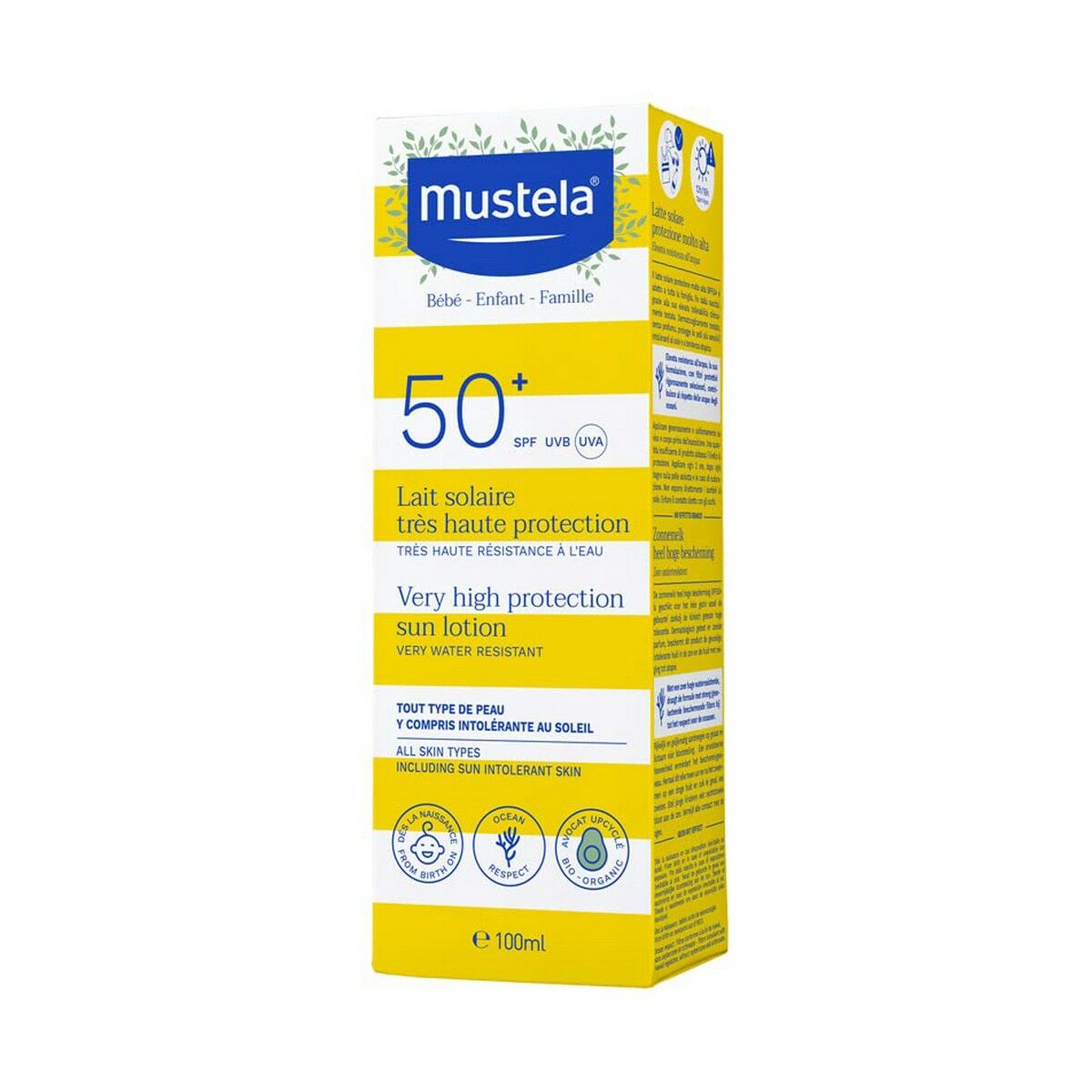 Sun Milk for Children Mustela Niño Sol Spf 100 ml