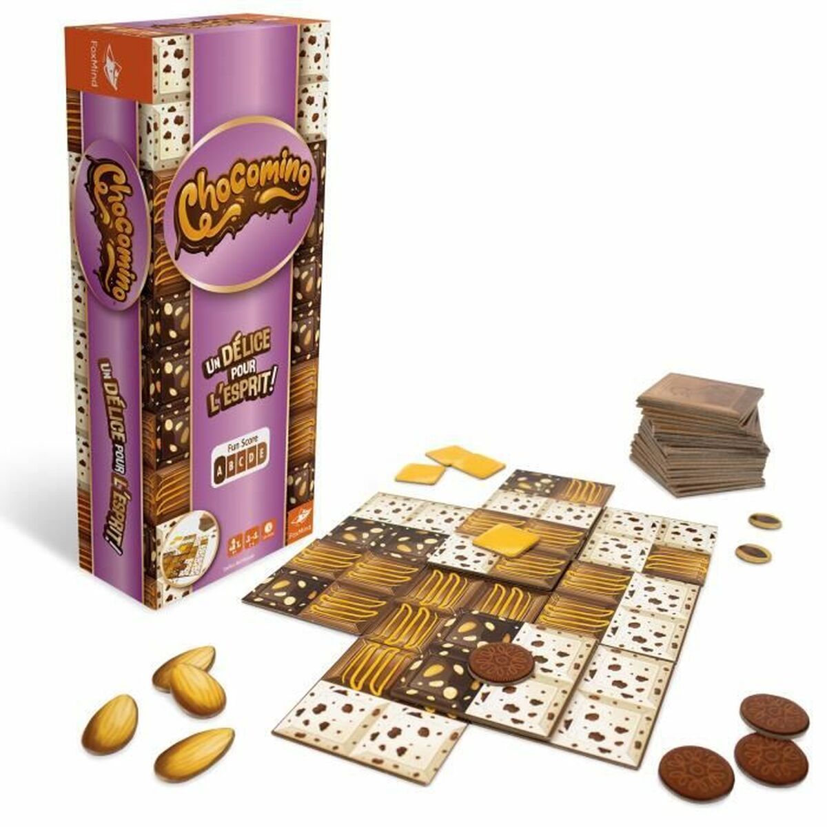 Board game Asmodee Chocomino (FR)