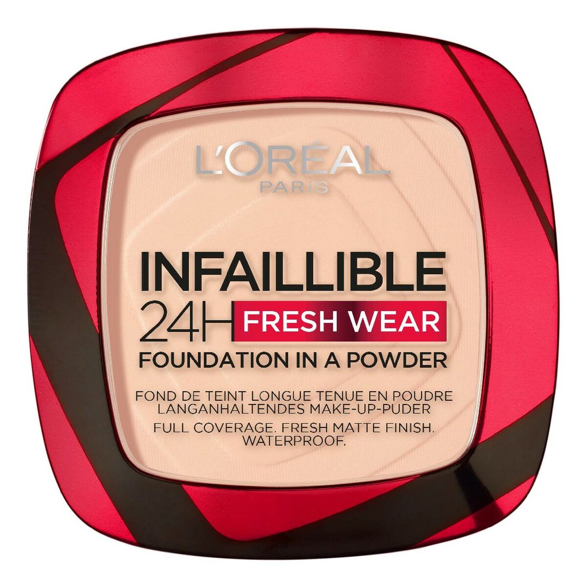 L'Oréal Paris Infaillible 24H Fresh Wear Foundation In A Powder (180 Rose Sand) 9 g