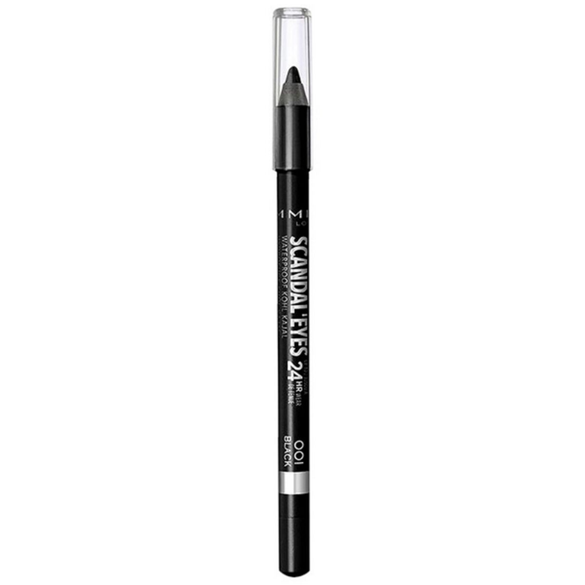 Rimmel London Scandal Eyes Waterproof Kajal (001 Black) 1,3 g