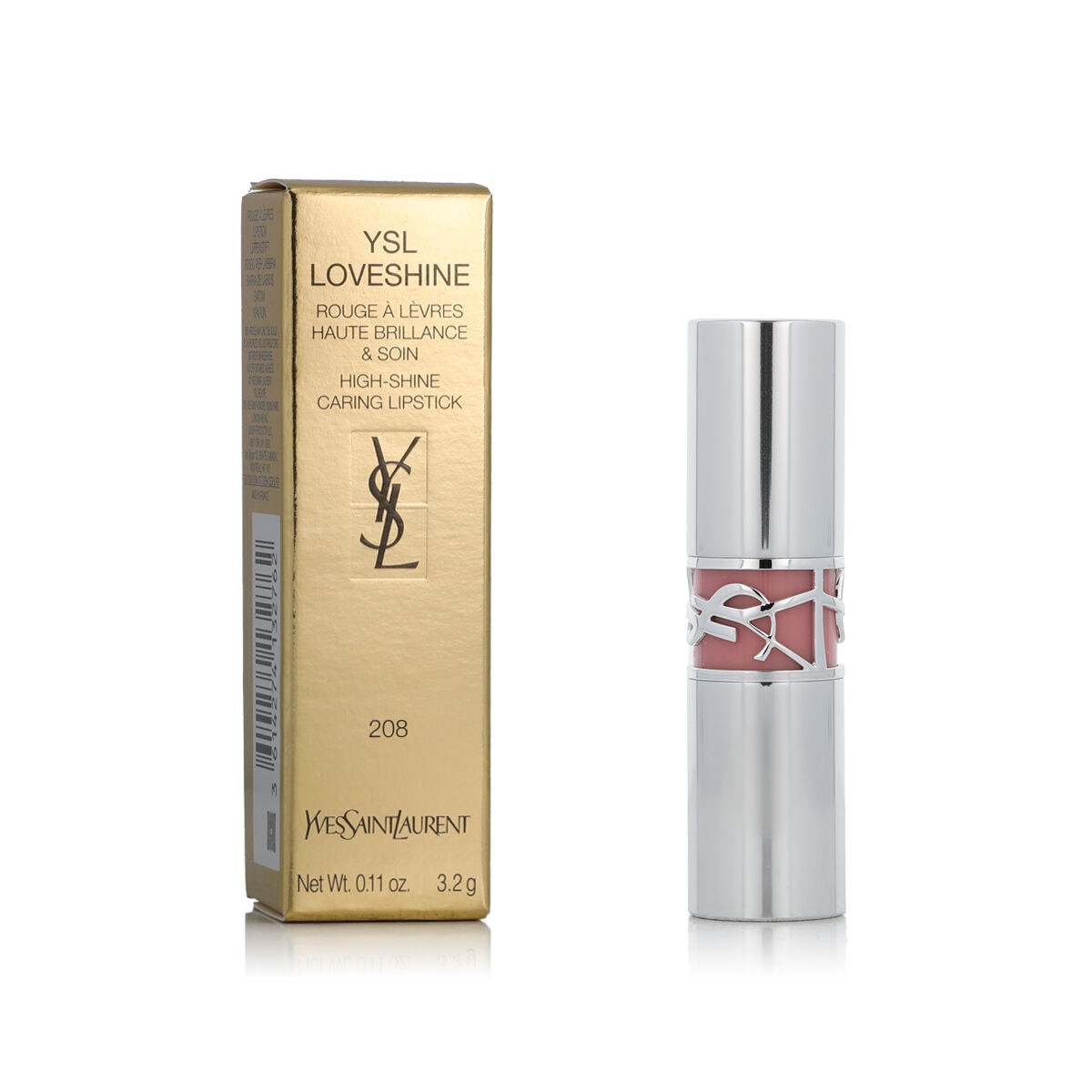 Yves Saint Laurent Loveshine Lipstick (208 Rasberry Shine) 3,2 g