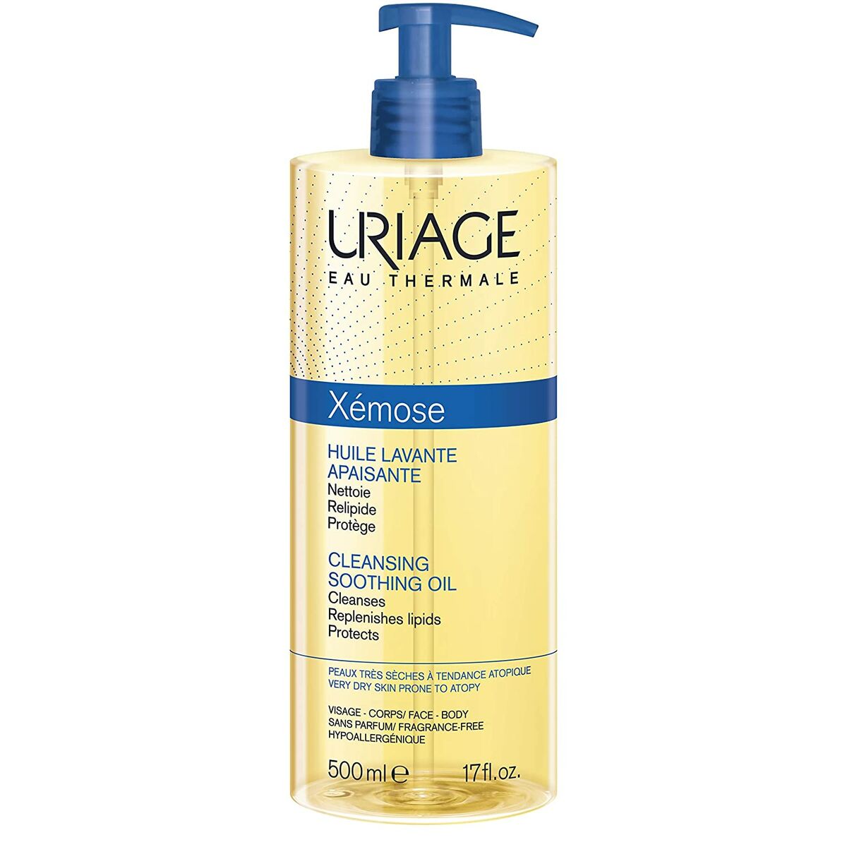 Uriage Xémose Cleansing Soothing Oil 500 ml