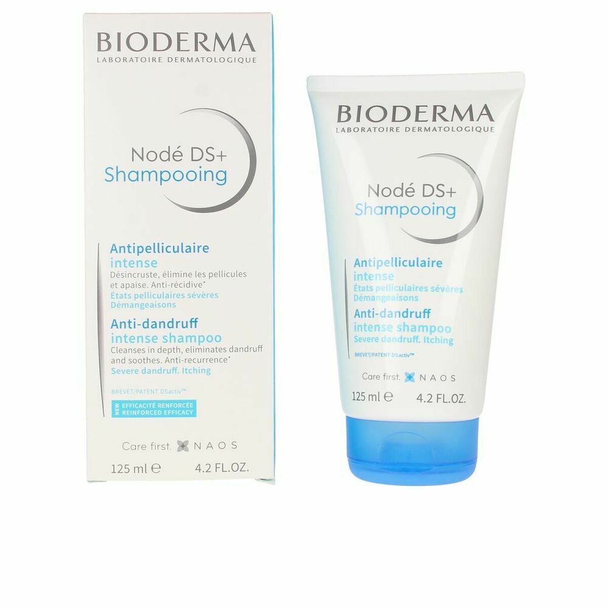 Champú anticaspa intenso Bioderma Nodé DS+ 125 ml