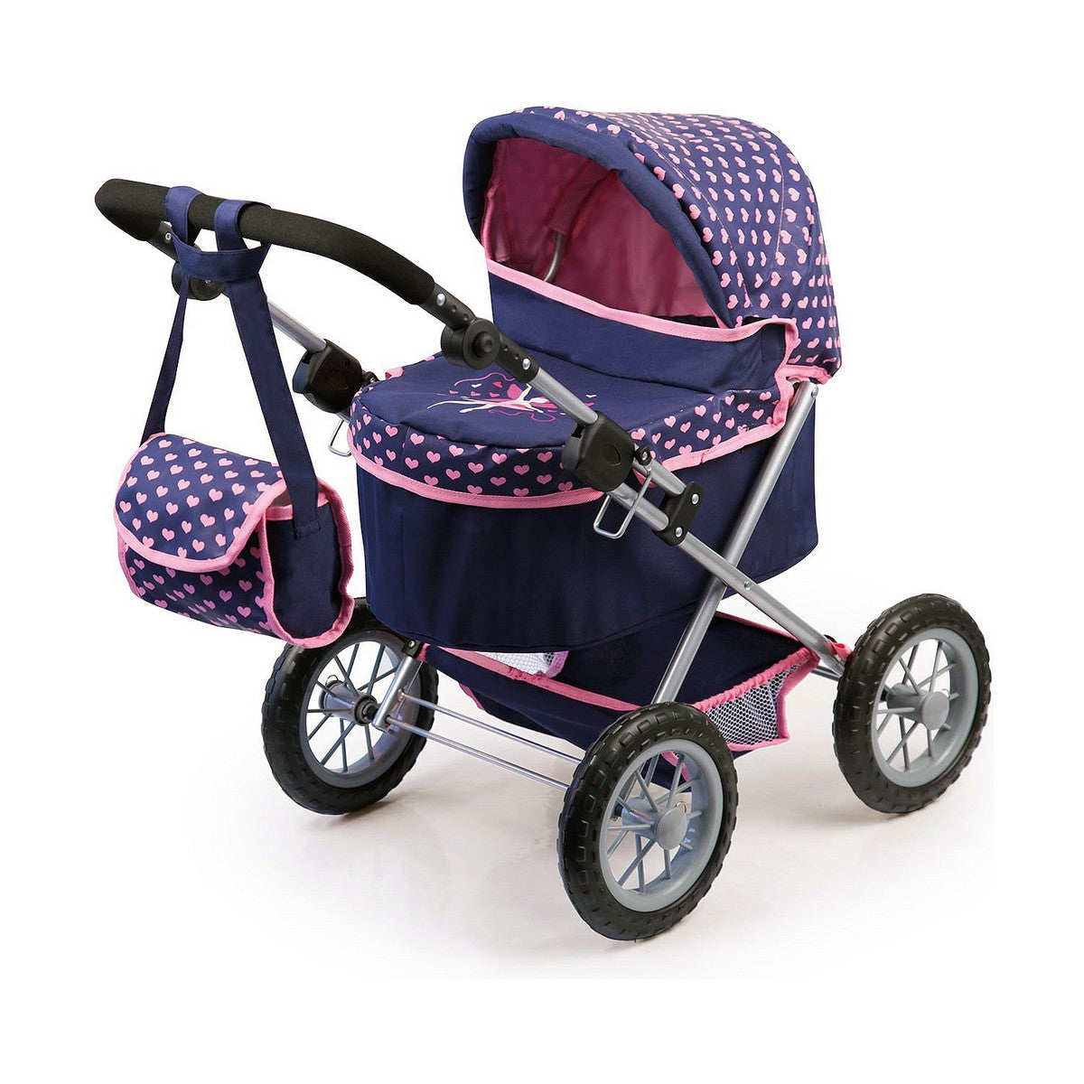 Doll Stroller Reig Trendy Royal Special Version Blue Pink 45 cm