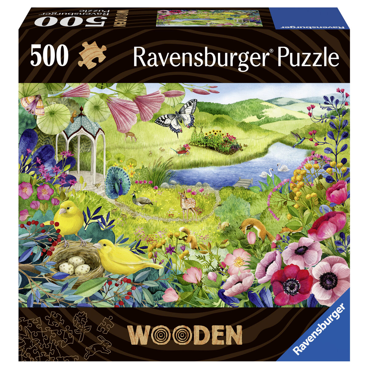 Puzzle Ravensburger Nature Garden 500 Pieces