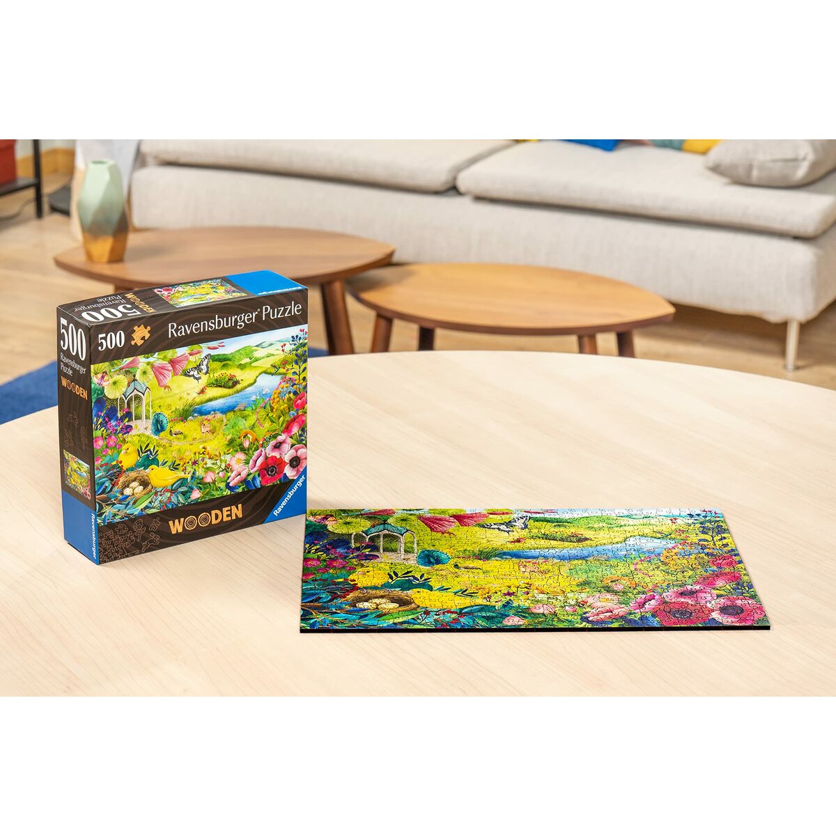 Puzzle Ravensburger Nature Garden 500 Pieces