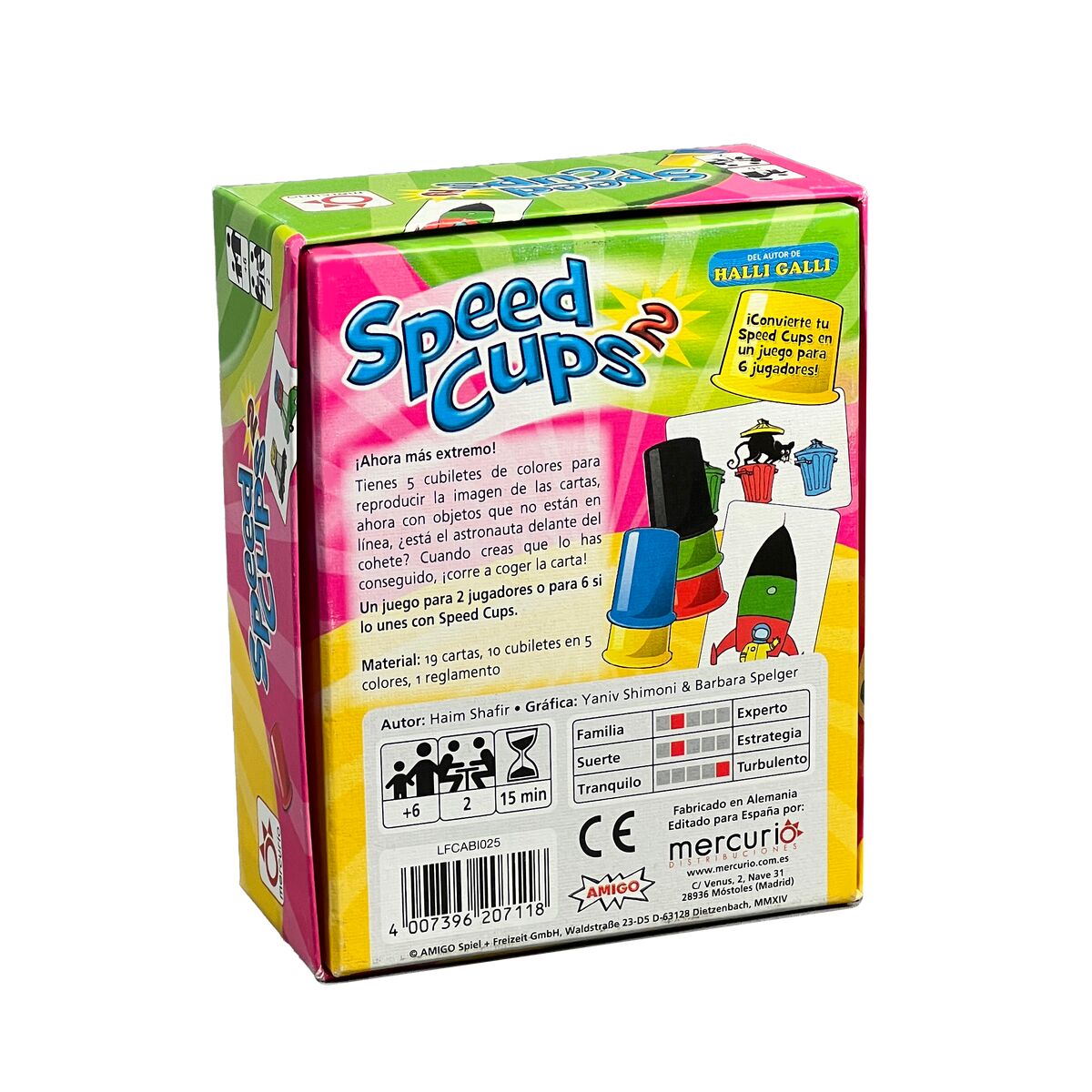 Board game Speed Cups 2 Mercurio A0032 (ES)