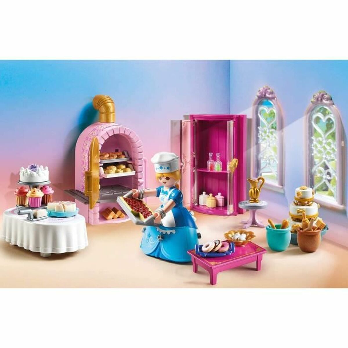 Playset   Playmobil Princess - Palace Pastry 70451         133 Pieces  