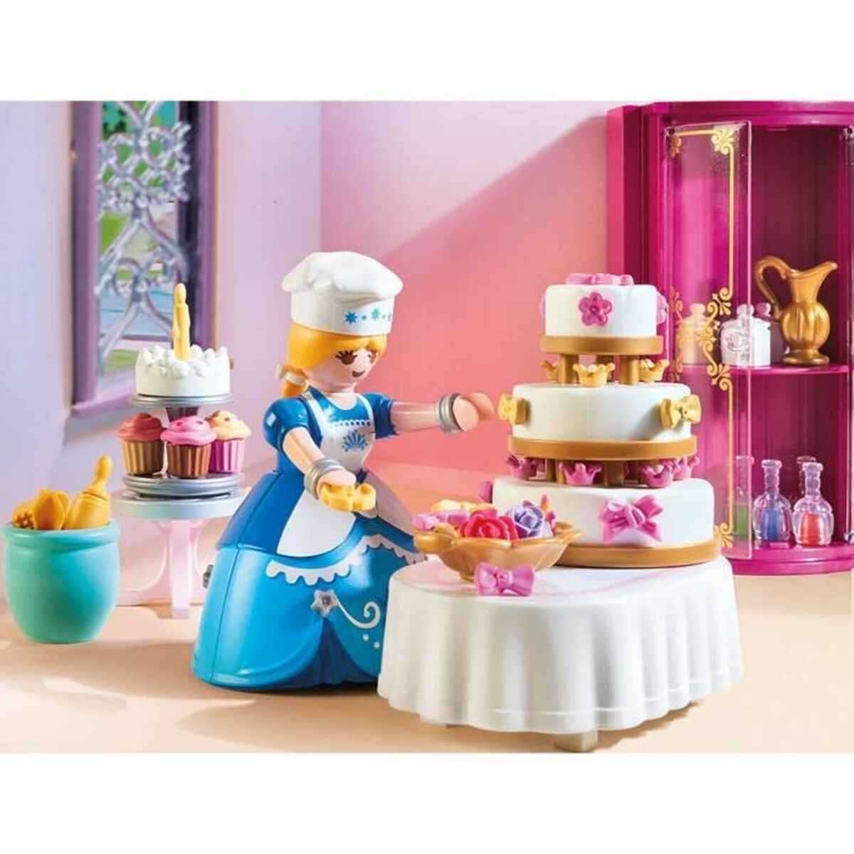 Playset   Playmobil Princess - Palace Pastry 70451         133 Pieces  