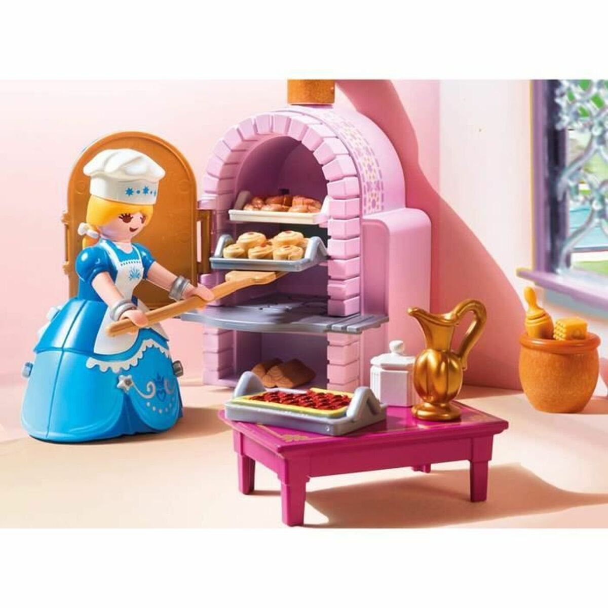 Playset   Playmobil Princess - Palace Pastry 70451         133 Pieces  