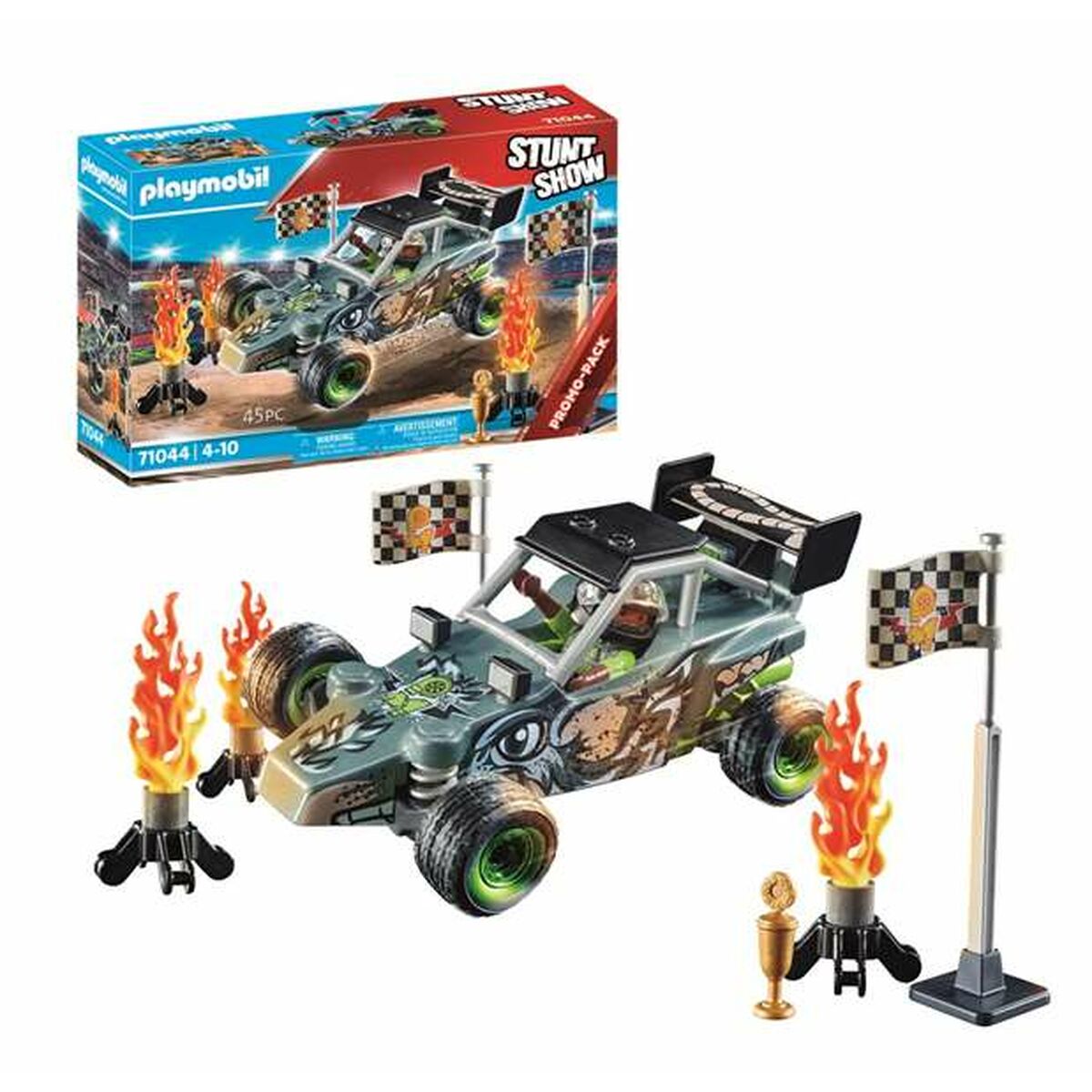 Playset Playmobil Stuntshow Racer 45 Pieces