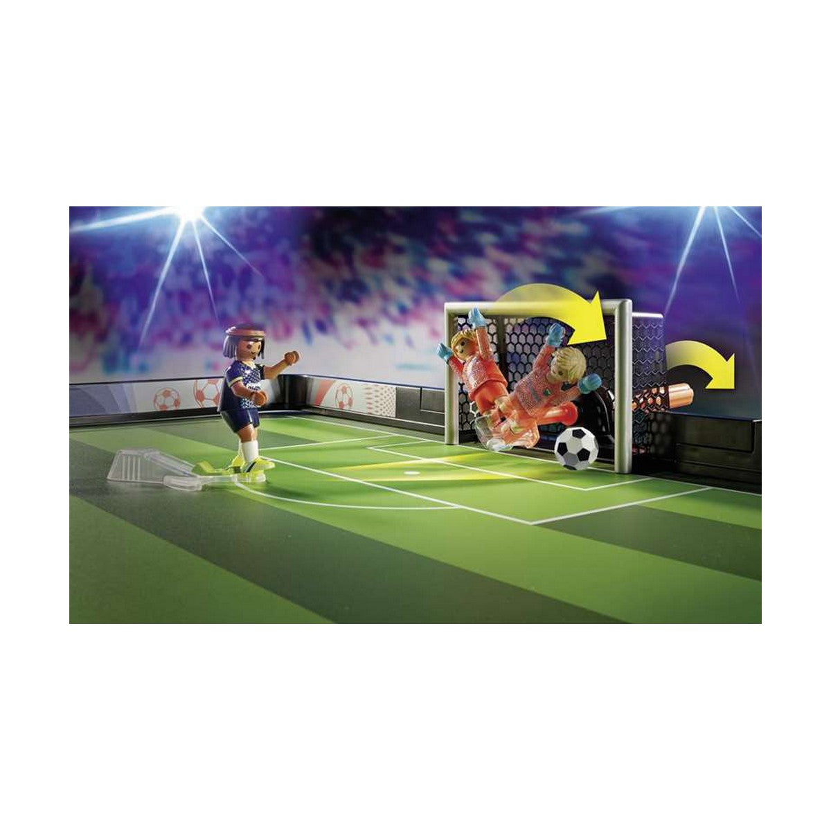 Playset Playmobil Sports & Action Football Pitch 63 Pieces 71120