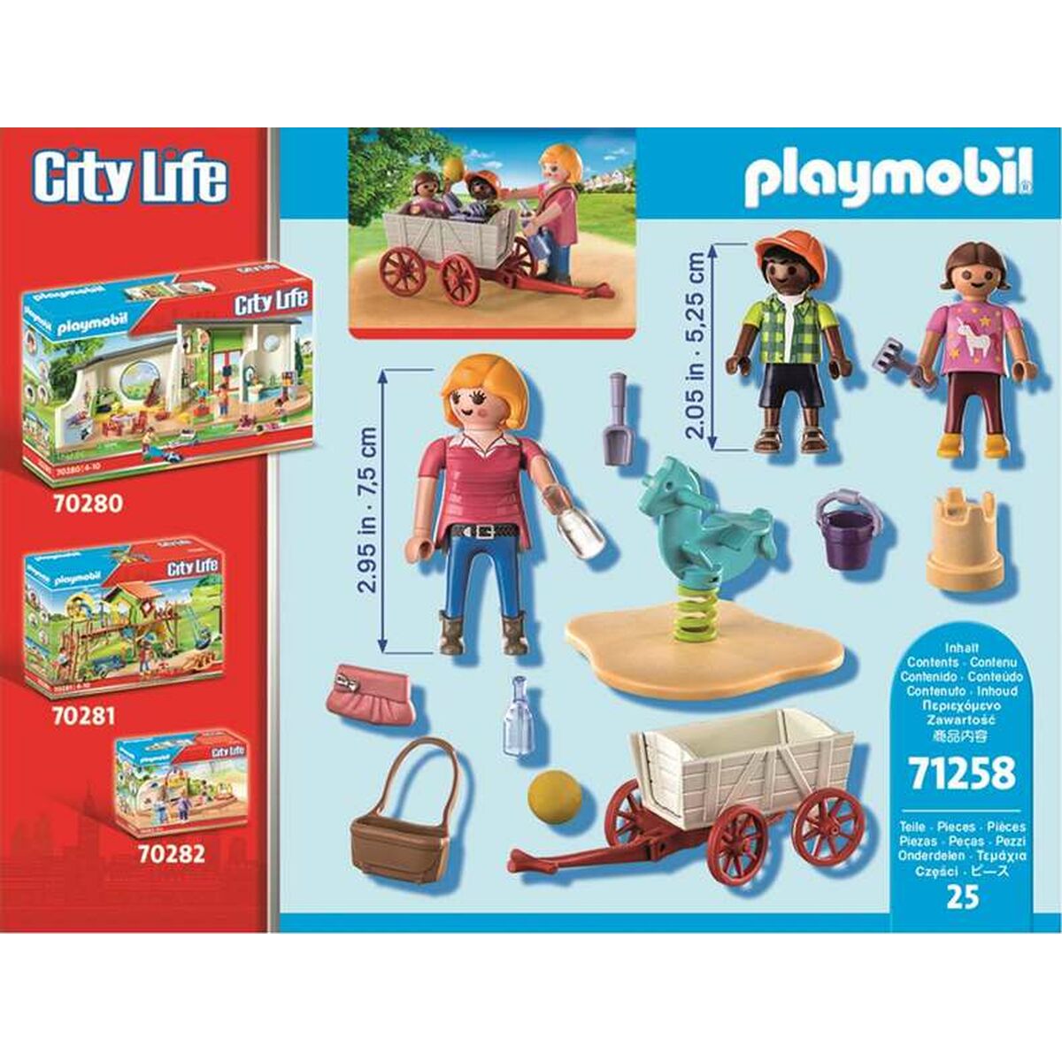 Playset Playmobil 71258 City Life 25 Pieces